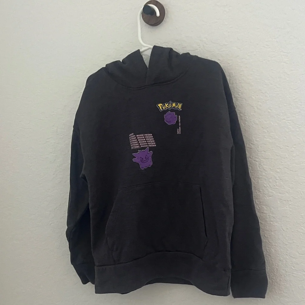 Old Navy Pokémon Hoodie with Purple Graphics